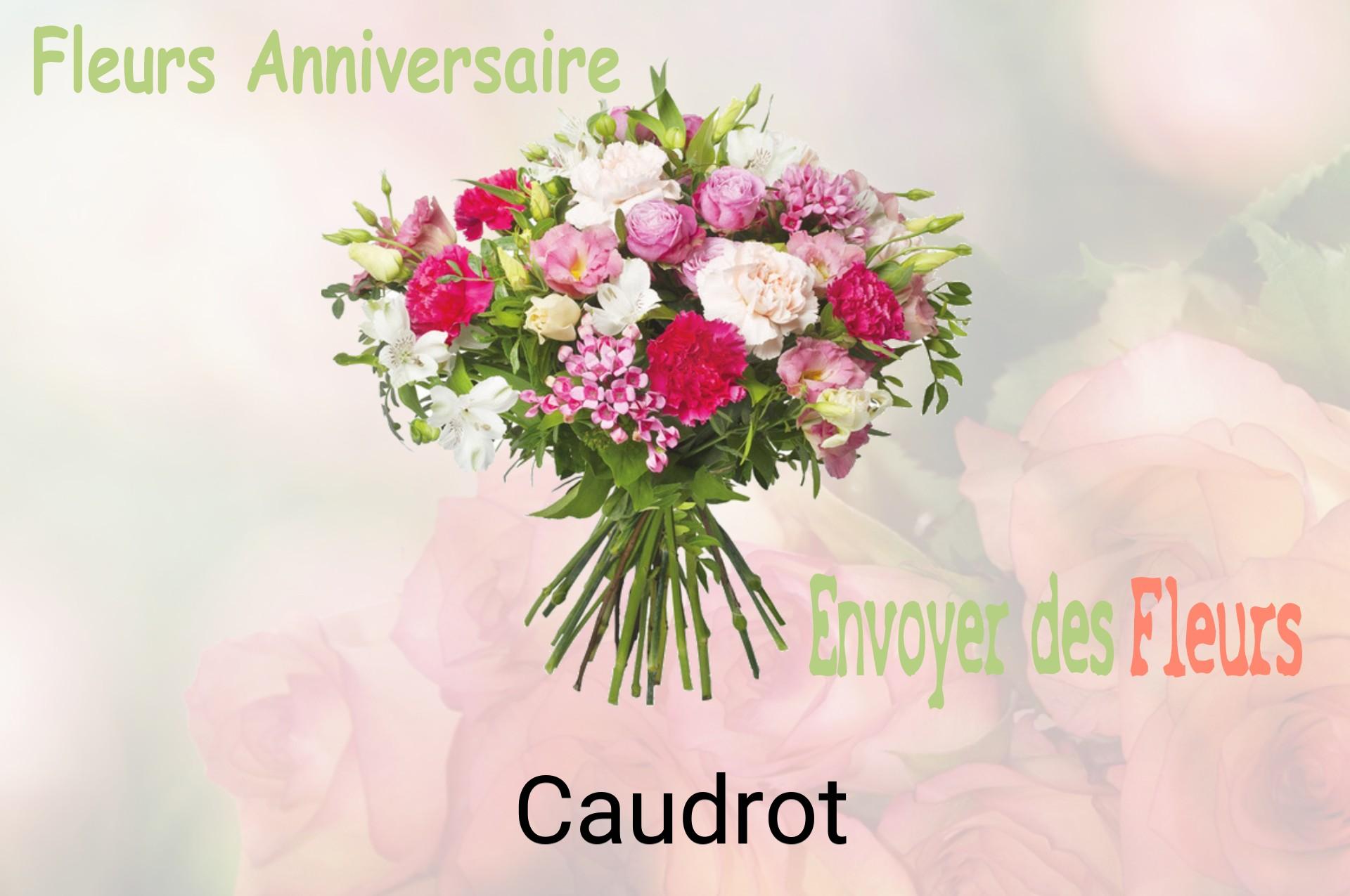 Bouquet de fleurs d’anniversaire livré à Caudrot