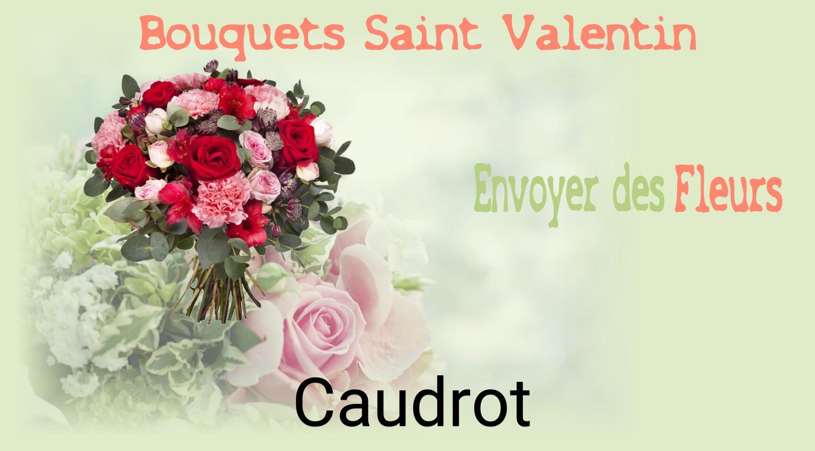 Roses de Saint-Valentin livrées à Caudrot